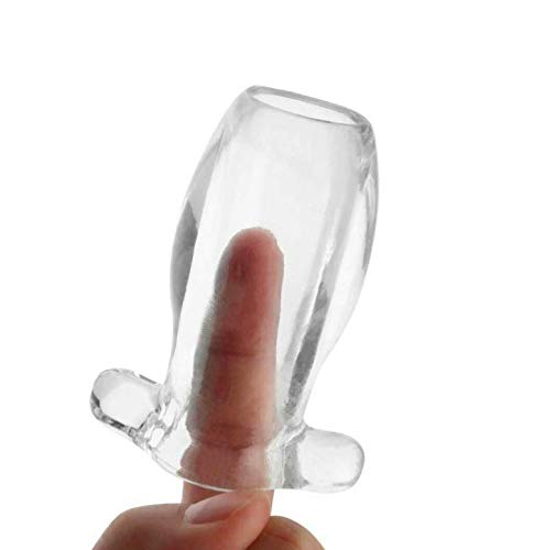 Clear View Soft Hollow Plug Tunnel Speculum