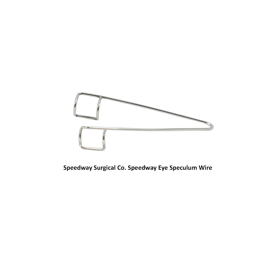 Speedway Speculum WireI Stainless Steel I I Size : Approx 40 mm I Closed fenestrated