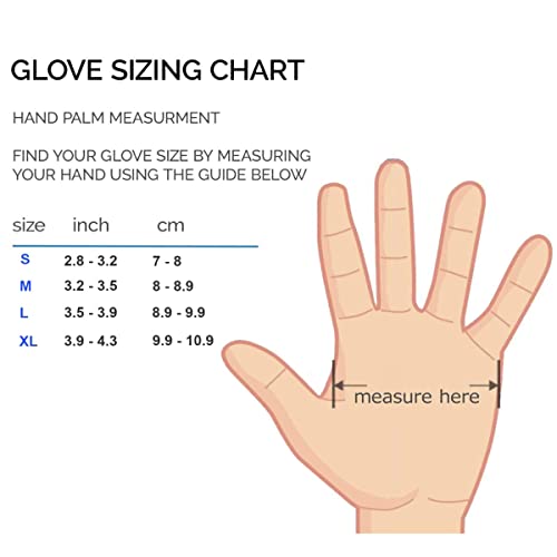 Basic Medical Synmax Vinyl Exam Gloves - Latex-Free & Powder-Free Disposable Glove - Large, BMPF-3003(1000 Pcs)