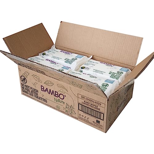 Bambo Nature USDA Certified Biobased Baby Wipes 64 Count