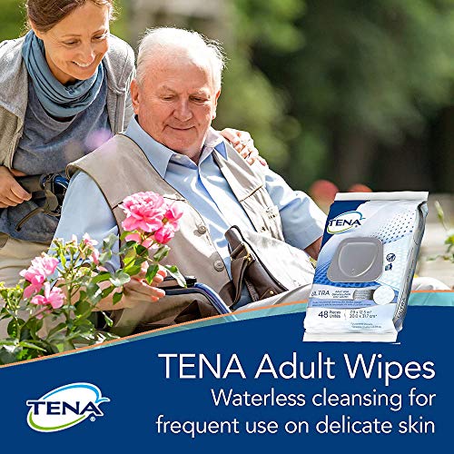 TENA ProSkin Classic Personal Cleansing Wipe 7-9/10 x 12.5" 65724, 12 Pack 576 Wipes