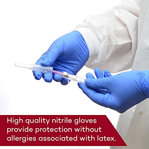 Dealmed Nitrile Medical Grade Exam Gloves, Disposable, Latex-Free, Medium (200 ct.)