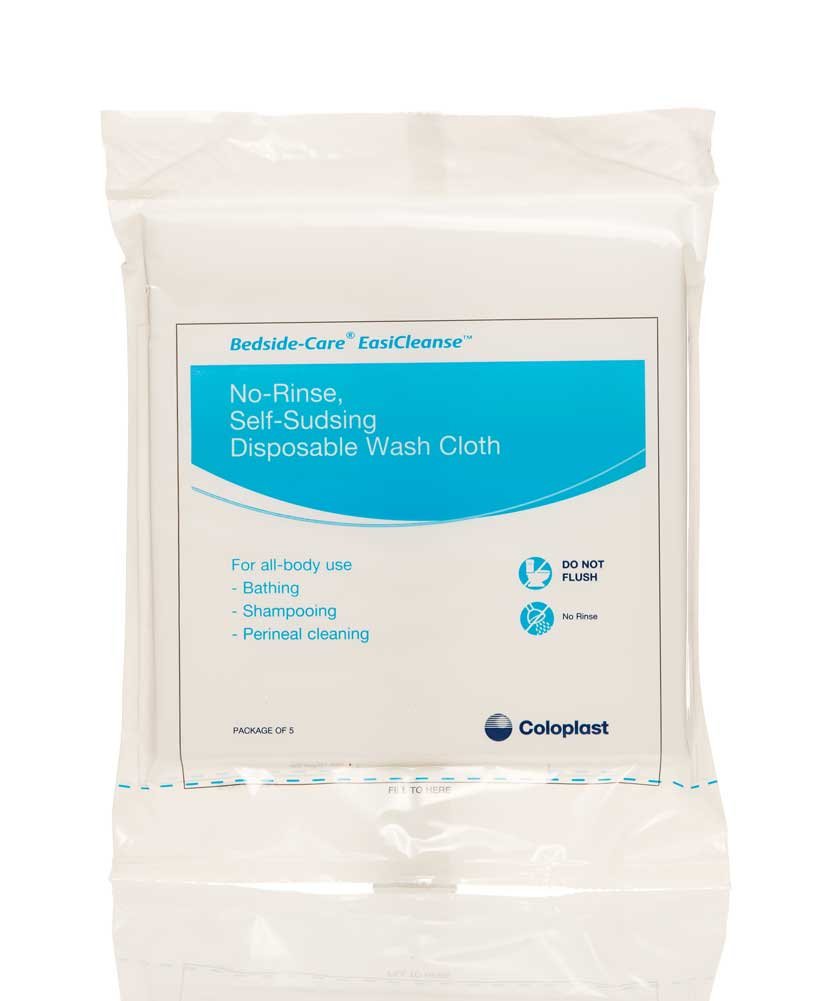 Bedside-Care EasiCleanse Personal Cleansing Wipe 7-9/10 x 7-9/10" 7056, 100 Pack 500 Wipes