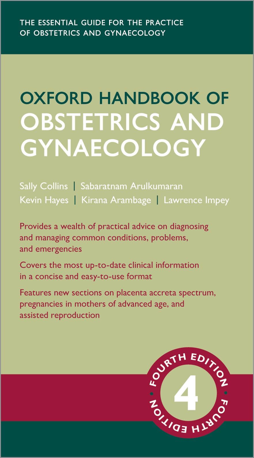 Oxford Handbook of Obstetrics and Gynaecology (Oxford Medical Handbooks)