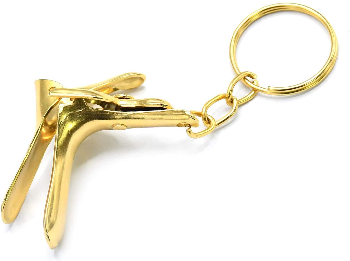 AAProTools Gold Speculum Keychain Stainless Steel