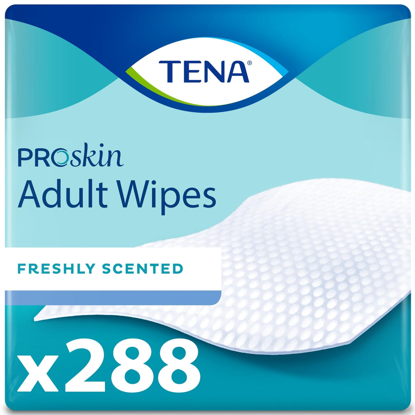 Tena Adult Wipes for Incontinence & Cleansing, ProSkin - 288 Count