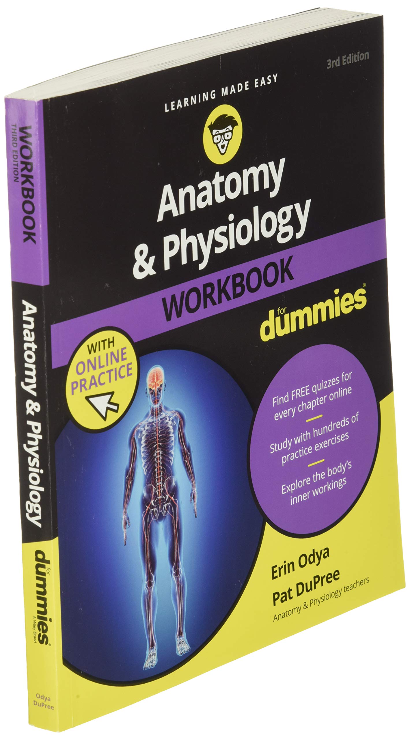 Anatomy & Physiology Workbook For Dummies with Online Practice