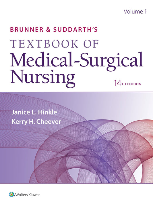 Brunner's Textbook of Medical-Surgical Nursing 14th edition 2-vol + Clinical Handbook Package