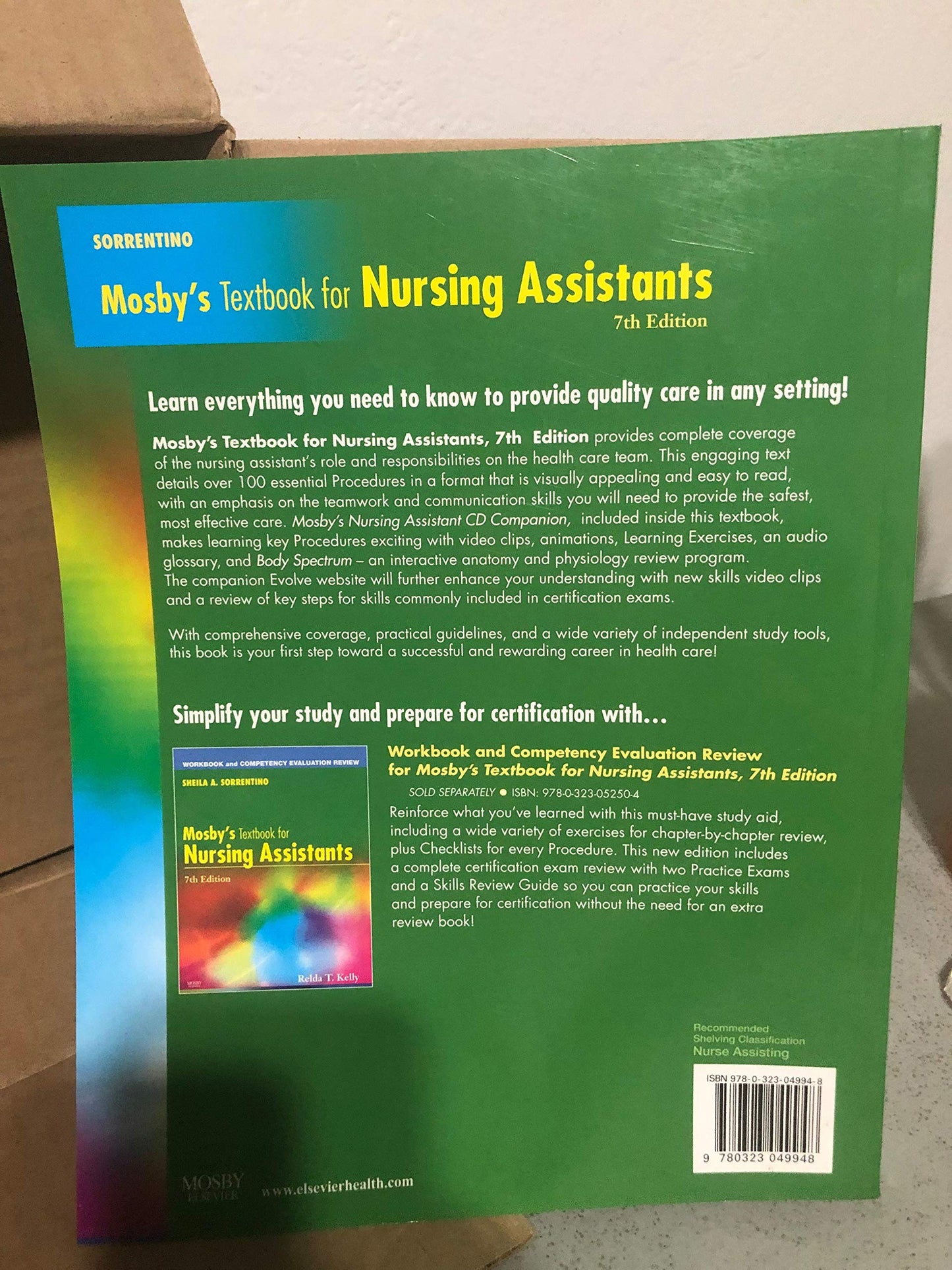 Mosby's Textbook for Nursing Assistants, 7th Edition