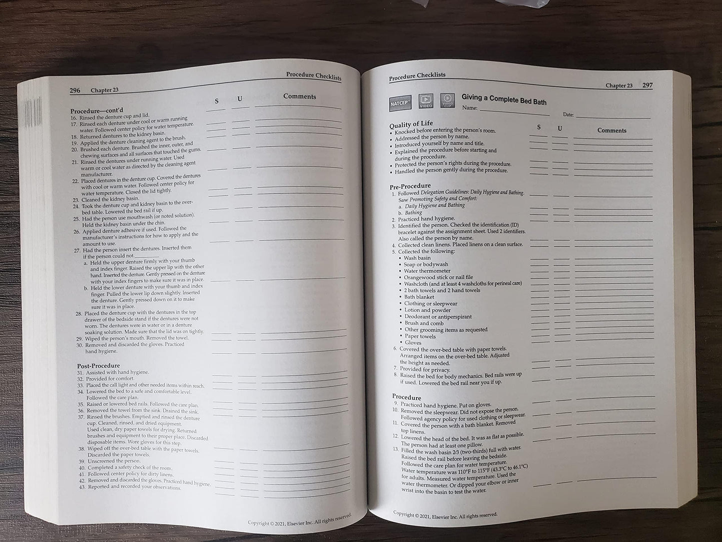 Workbook and Competency Evaluation Review for Mosby's Textbook for Nursing